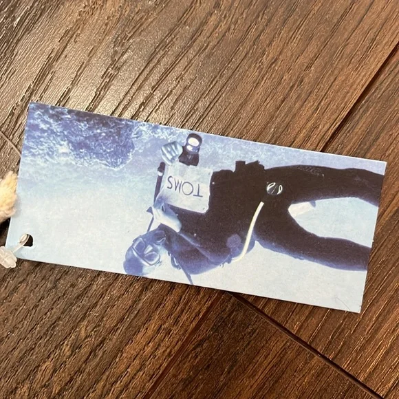 NWT TOMS shoes flag / storage bag - Picture 4 of 10